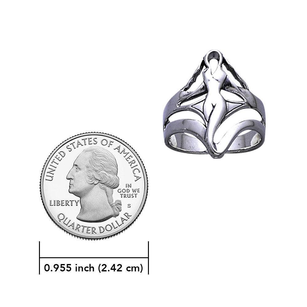 Goddess of Sexual Power Silver Ring TR3683