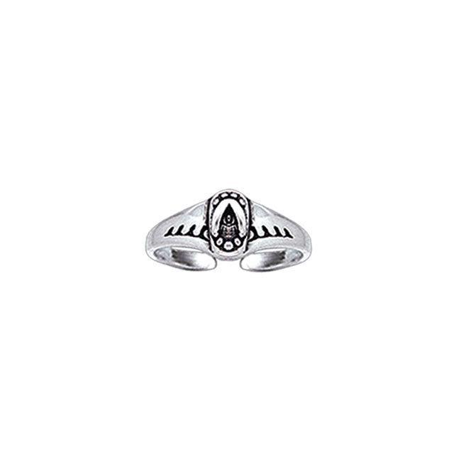 Flip Flop and Wave Toe Ring TR3728