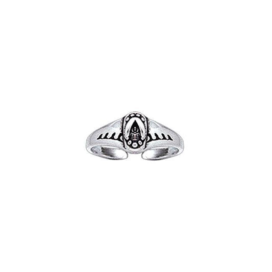 Flip Flop and Wave Toe Ring TR3728