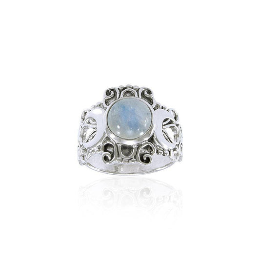Blue Moon Silver Ring TR3785