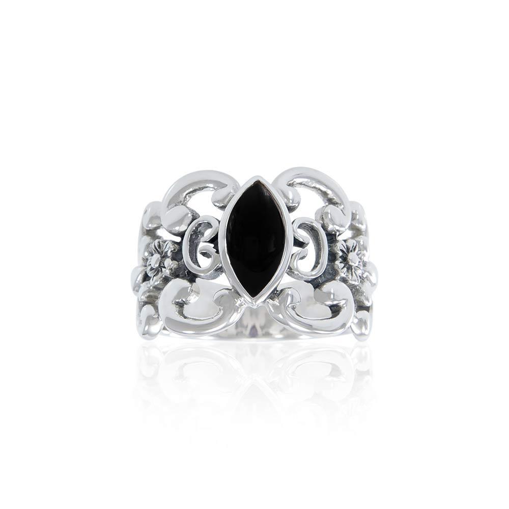 Flower Gemstone Ring TR754