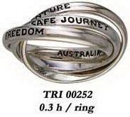 Freedom Adventure Safe Journey Ring TRI252