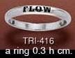 Flow Silver Ring TRI416