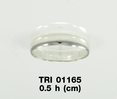 Wedding Band Sterling Silver Ring TRI1165