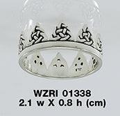 Triquetra Crown Ring TRI1338