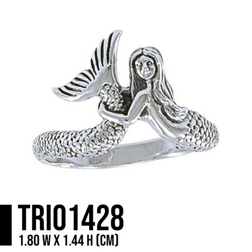 Mermaid Sterling Silver Ring TRI1428