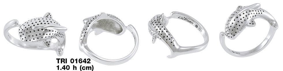 Whale Shark Sterling Silver Ring TRI1642