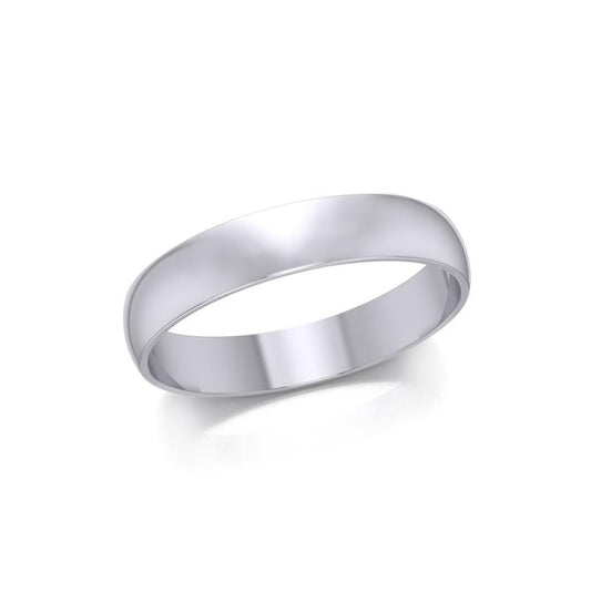 Silver Wedding Band Ring TRI1164