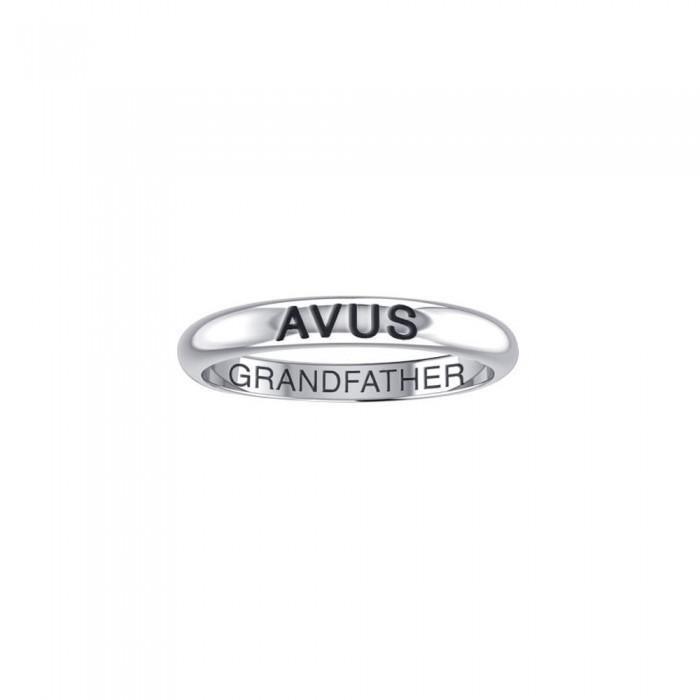 AVUS GRANDFATHER Sterling Silver Ring TRI1172