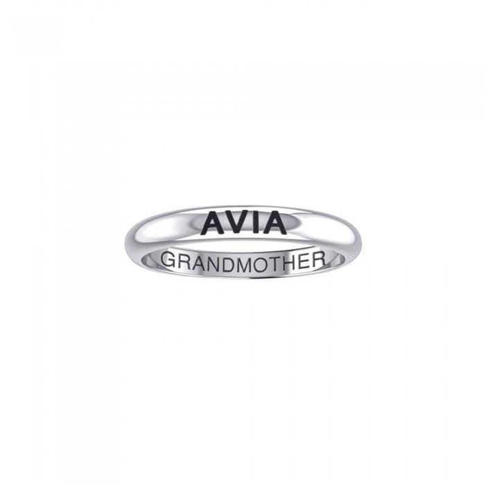 AVIA GRANDMOTHER Sterling Silver Ring TRI1177