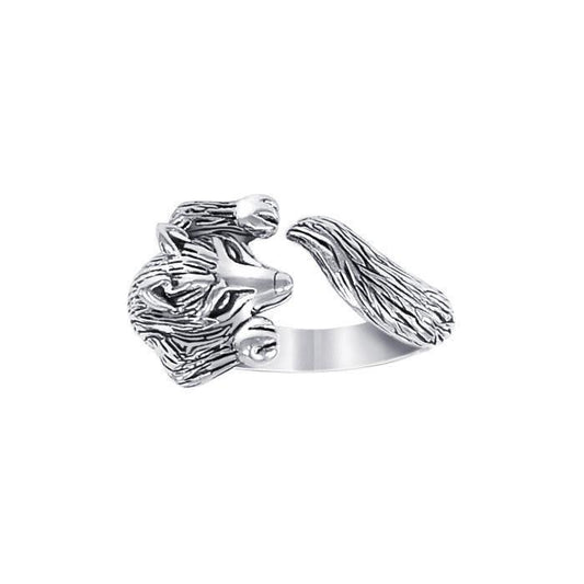 Wolf Silver Ring TRI1323