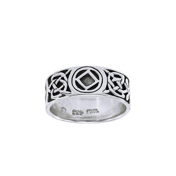NA Recovery Symbol Ring TRI1384