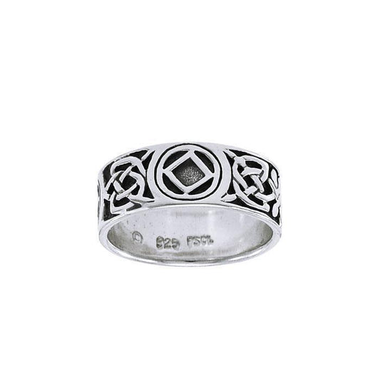 NA Recovery Symbol Ring TRI1384