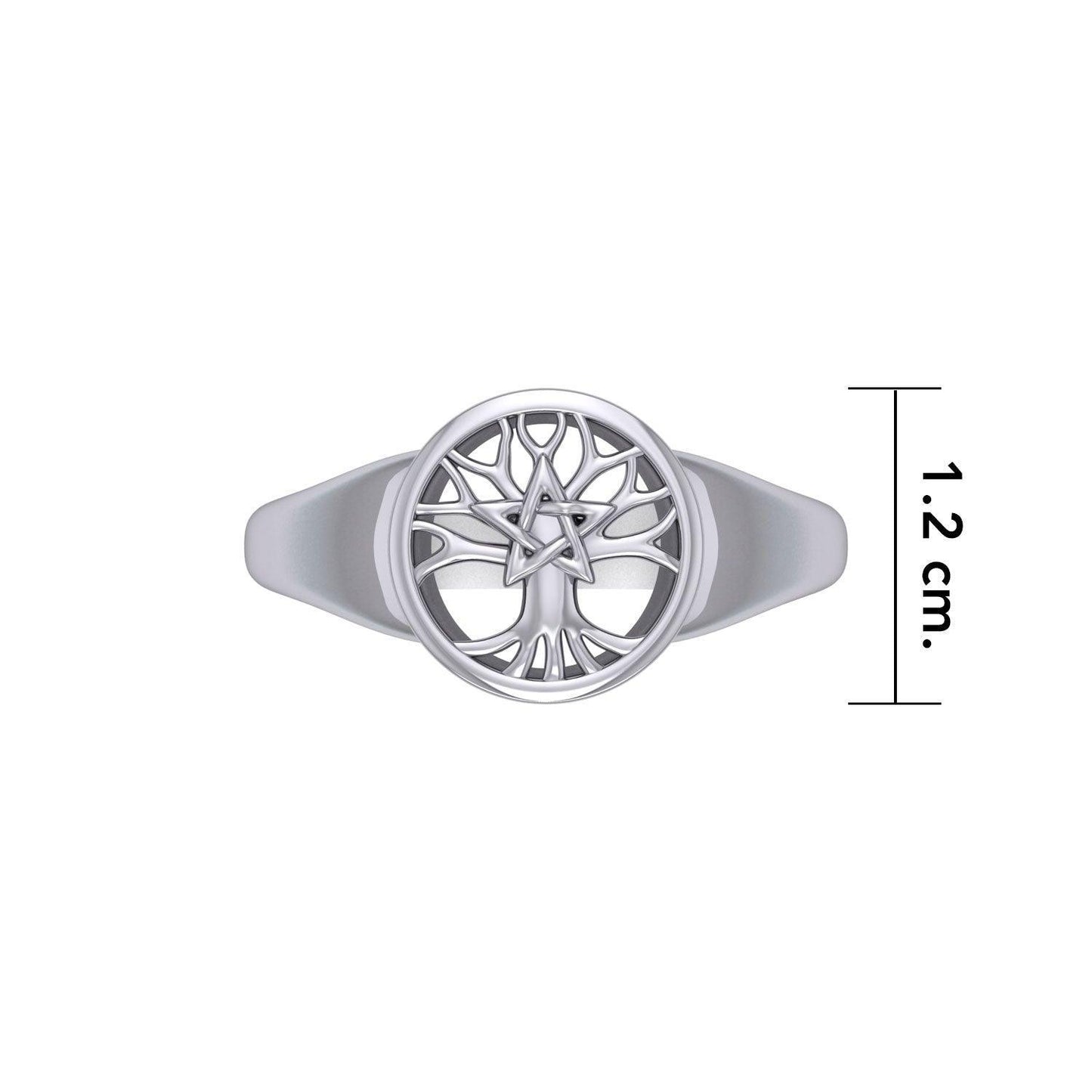 Celtic Tree of Life with Star Ring TRI1535