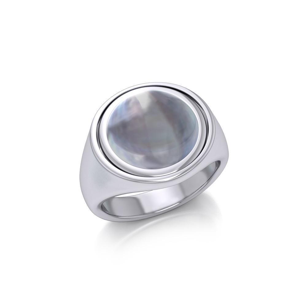 Irish Claddagh Silver Flip Ring TRI157