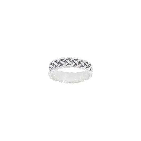 Celtic Knotwork Sterling Silver Ring TRI1587