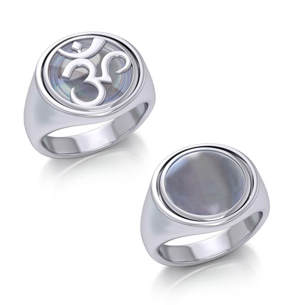Om Flip Ring TRI162