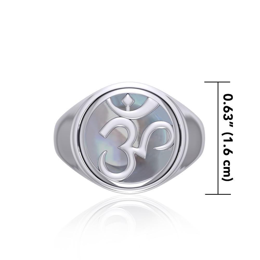 Om Flip Ring TRI162