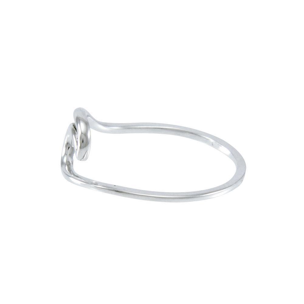The frothing waves of the sea ~ Sterling Silver Ring TRI1632