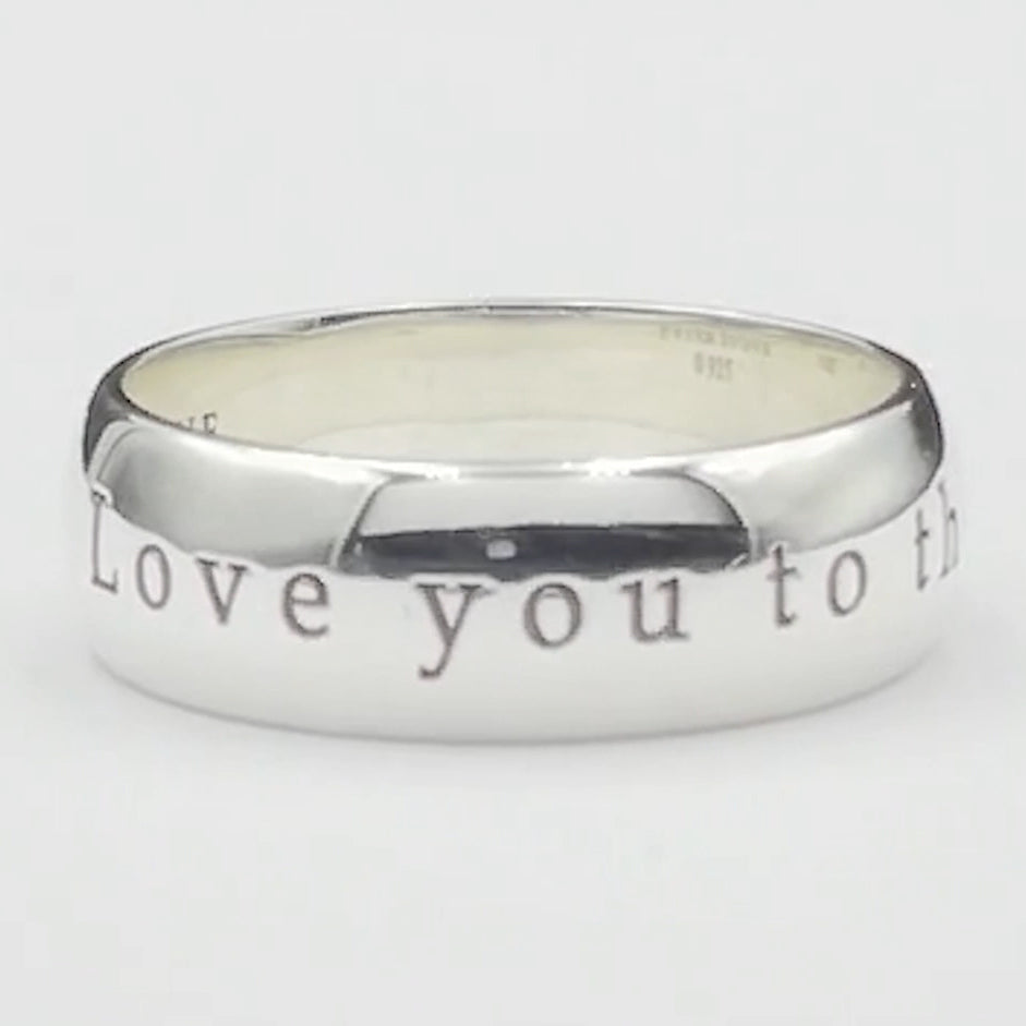 Plain Ring TRI1651 Custom Word