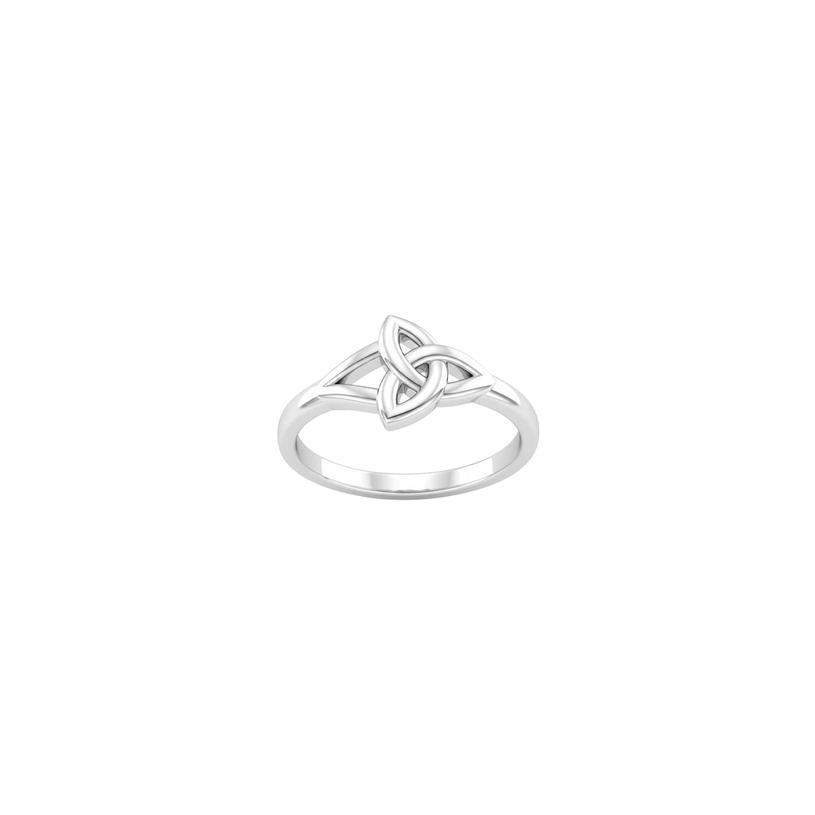 Celtic Trinity Knot Sterling Silver Ring TRI1691*