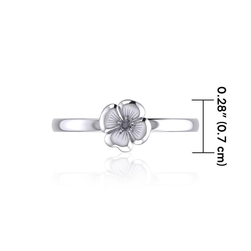 Little Flower Silver Ring TRI1873