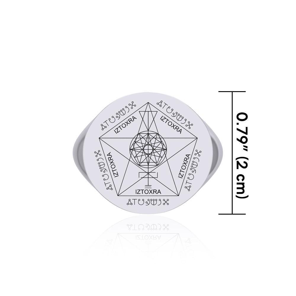 Highest Sigil Silver Ring TRI1893