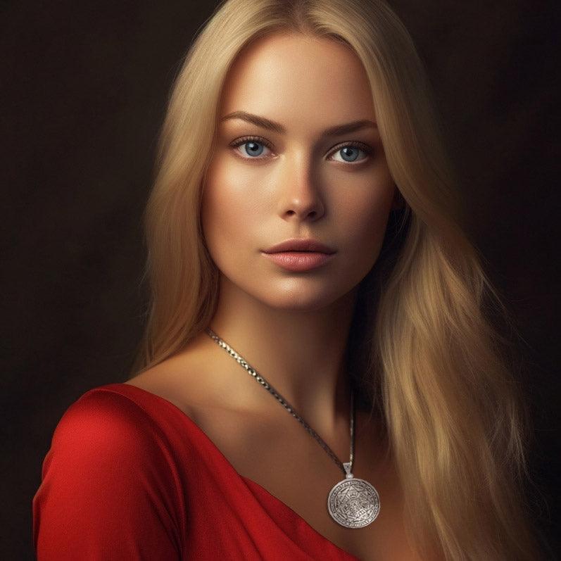 Experience Divine Guidance: The Seven Archangels Silver Pendant - TPD5154 | Embrace Heavenly Protection and Spiritual Connection