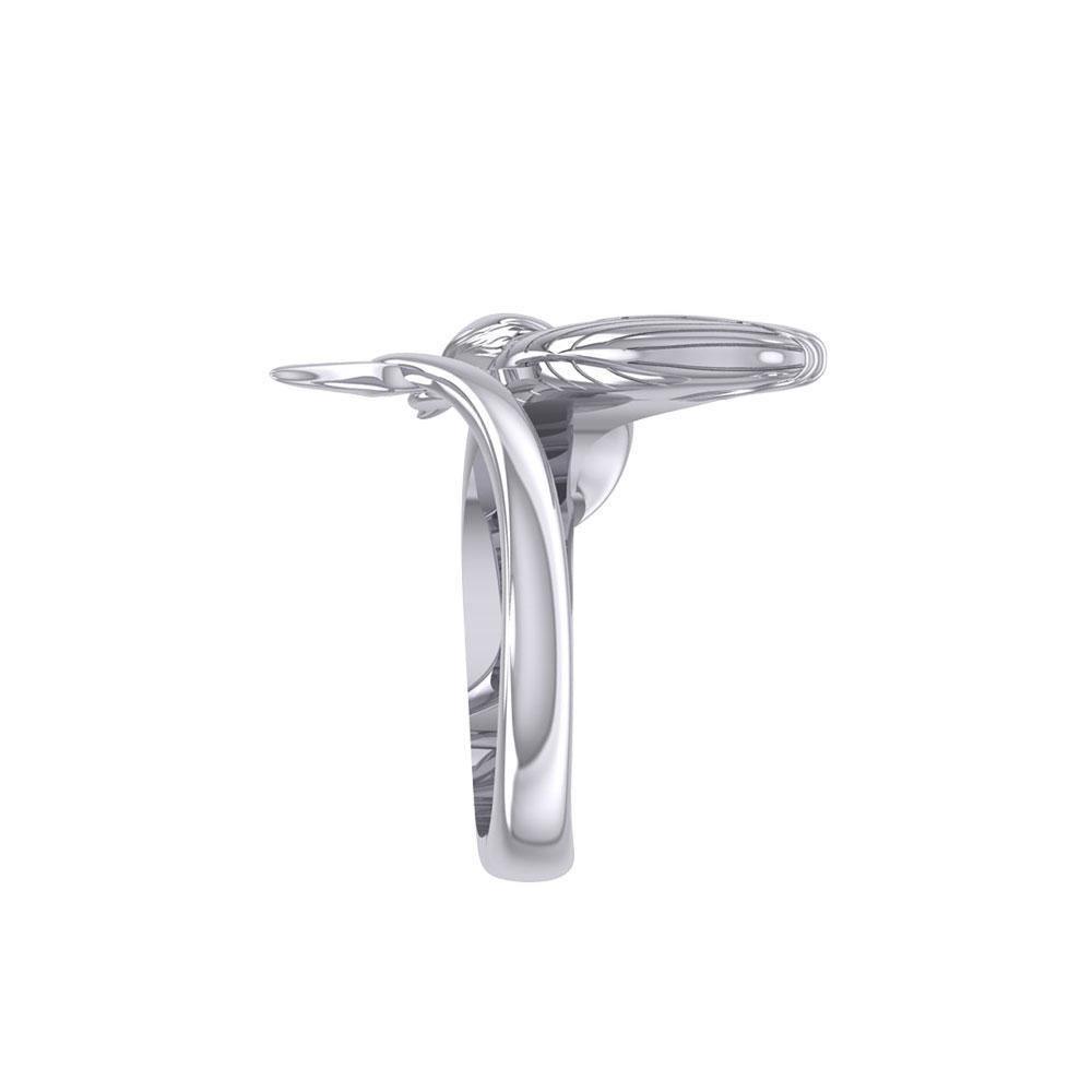 Blue Whale Sterling Silver Ring TRI1927