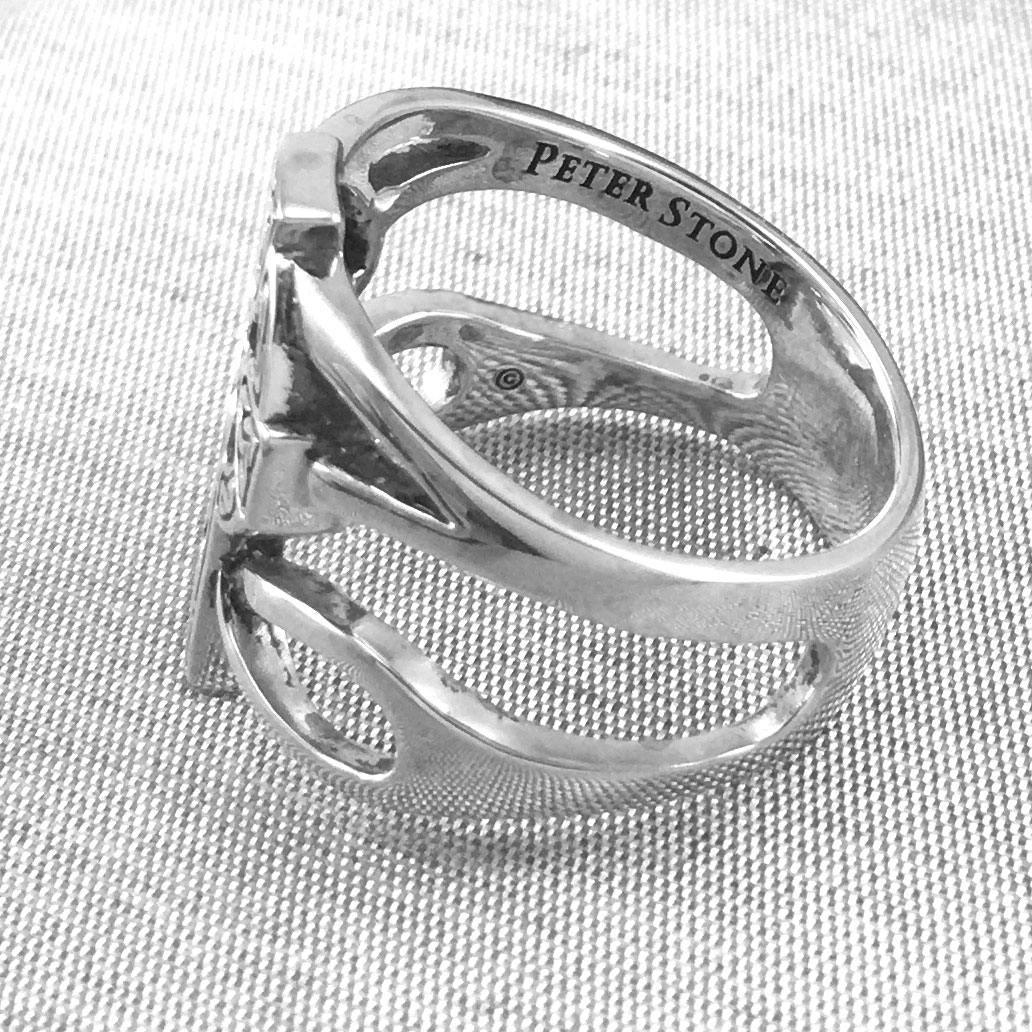 Celtic Cross with Infinity Silver Ring TRI1952