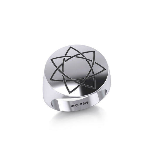 Elven Star Silver Ring TRI2259