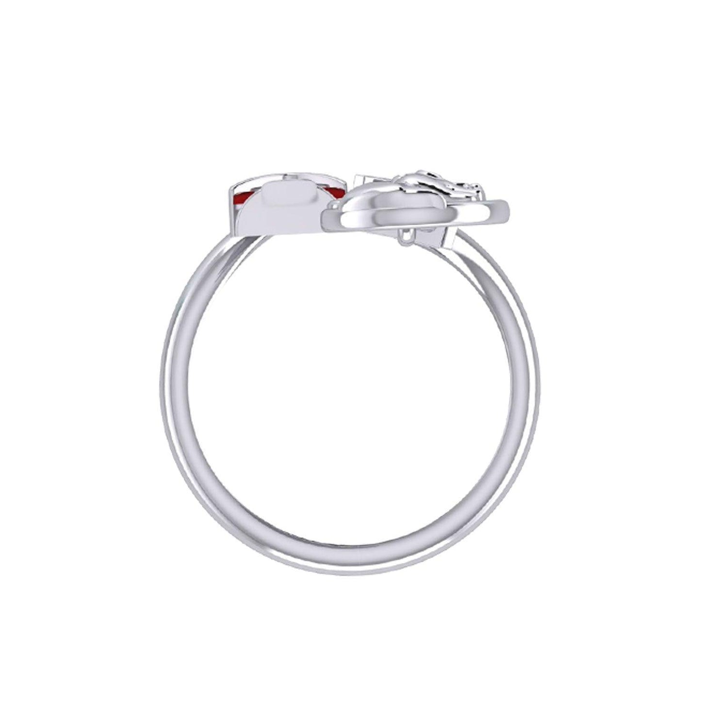 Lighthouse Sterling Silver with The Wild Horse TRI2346