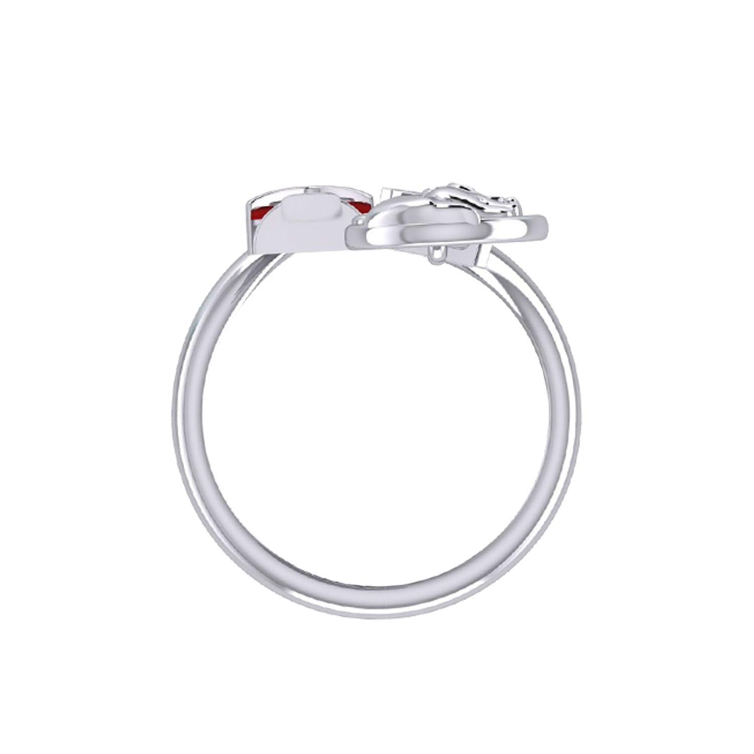 Lighthouse Sterling Silver with The Wild Horse TRI2346