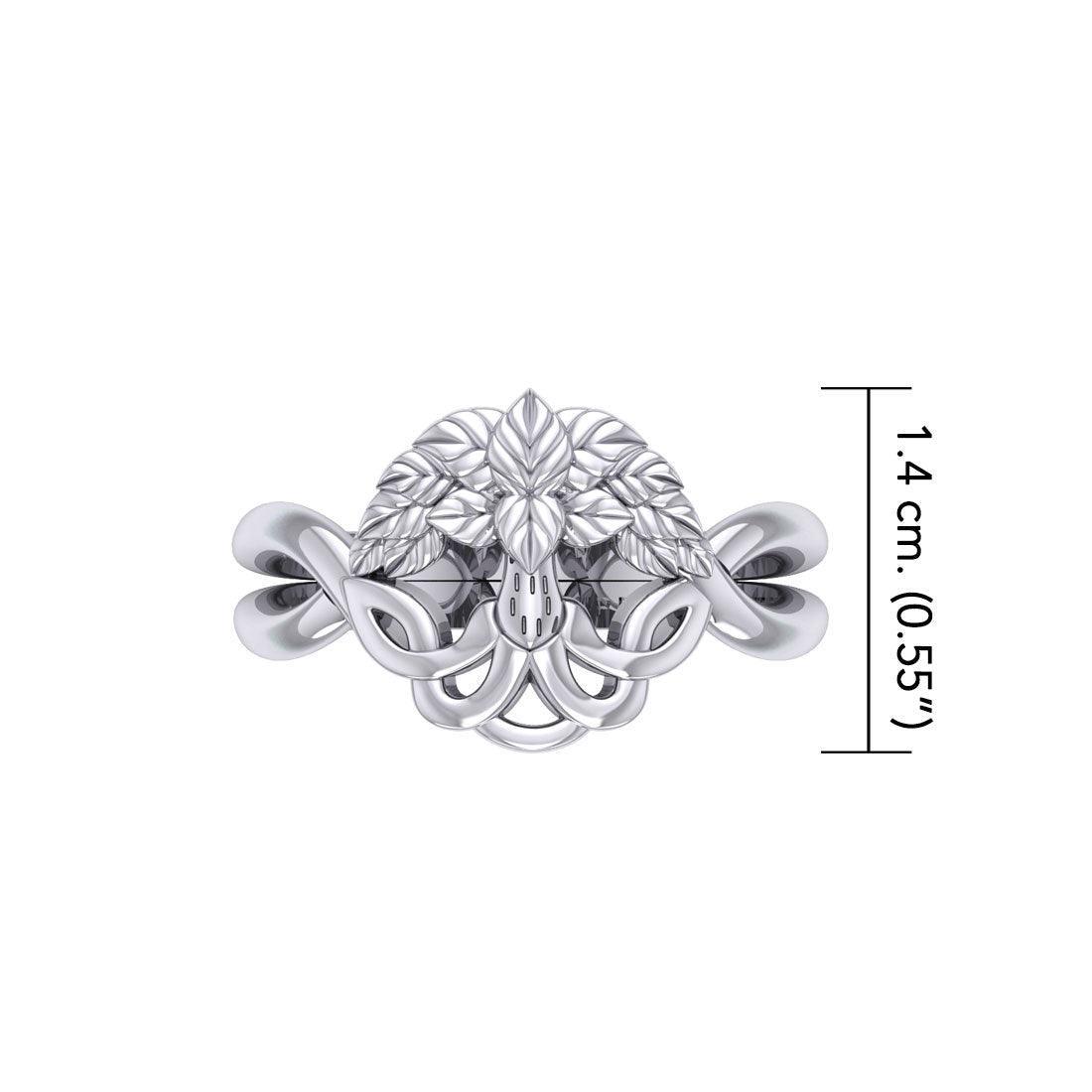 The Tree of Life Silver Puzzle Ring by Peter Stone Jewelry TRI2462 - peterstone.dropshipping