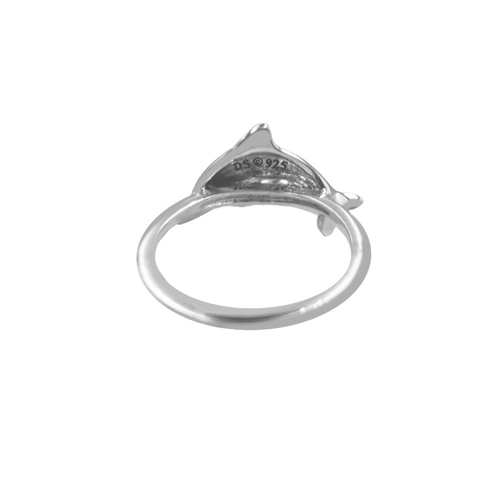 Jumping Dolphin Sterling Silver Ring by DiveSilver TRI2505