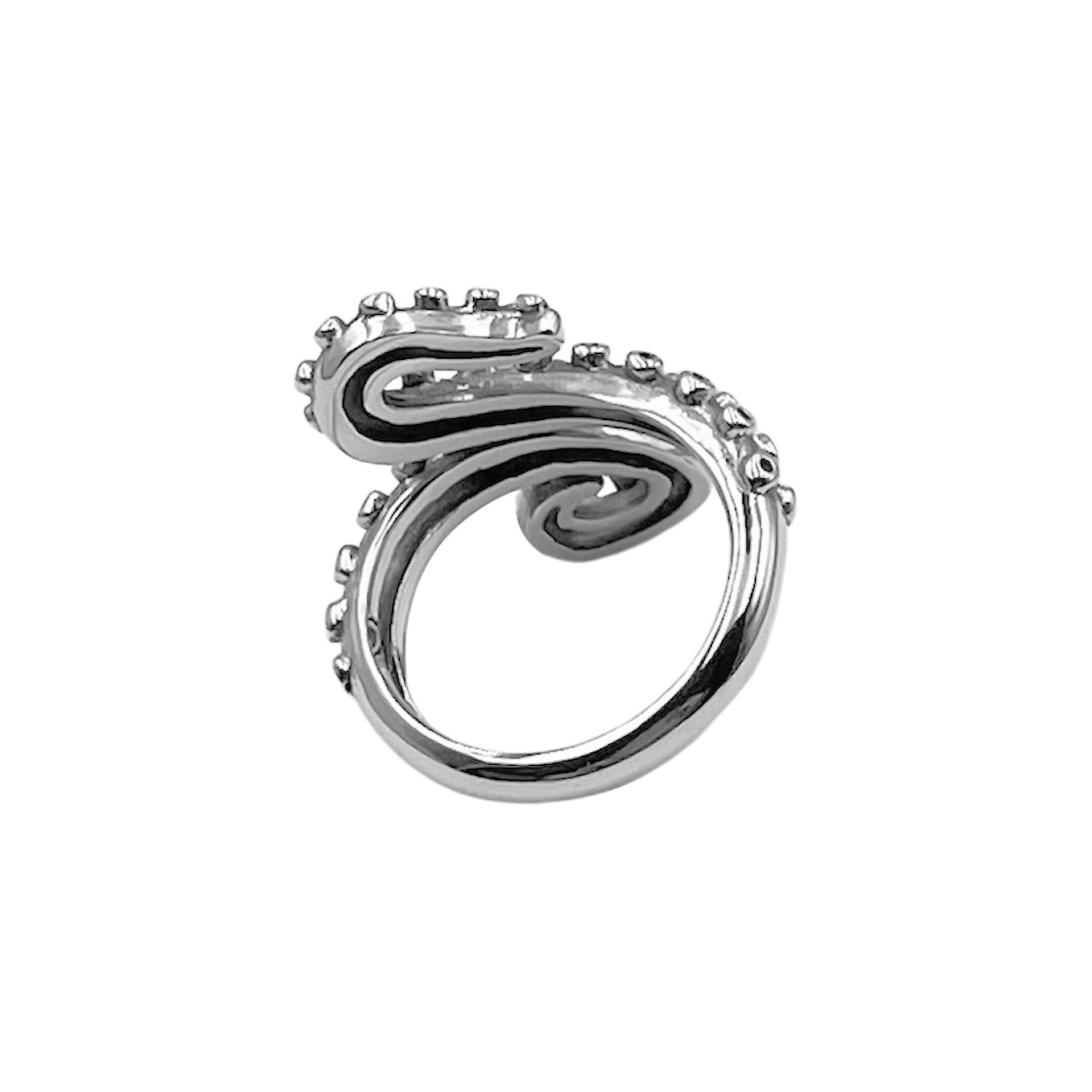 Tentacle Sterling Silver Ring TRI2522