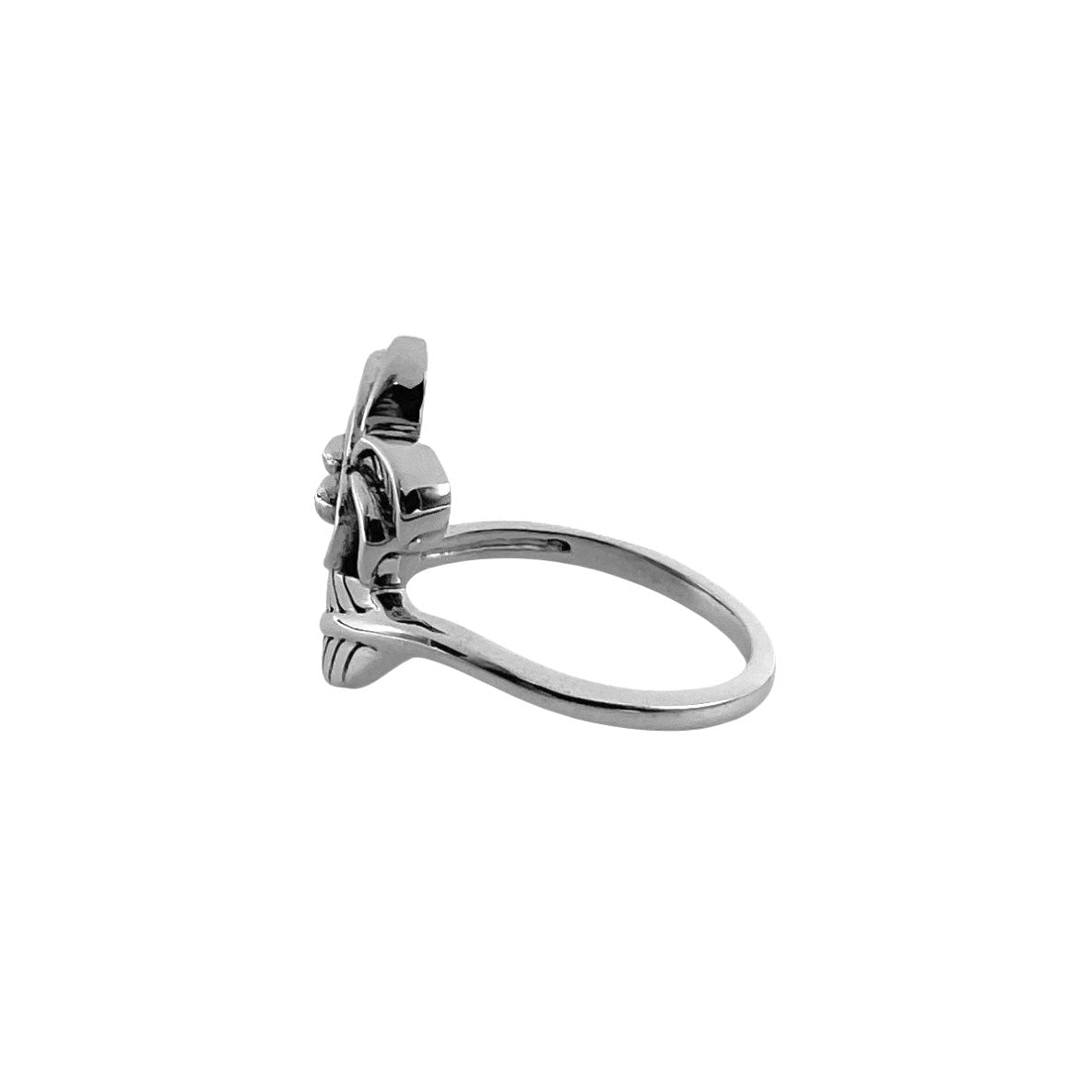 Coconut Tree Sterling Silver Ring TRI2605