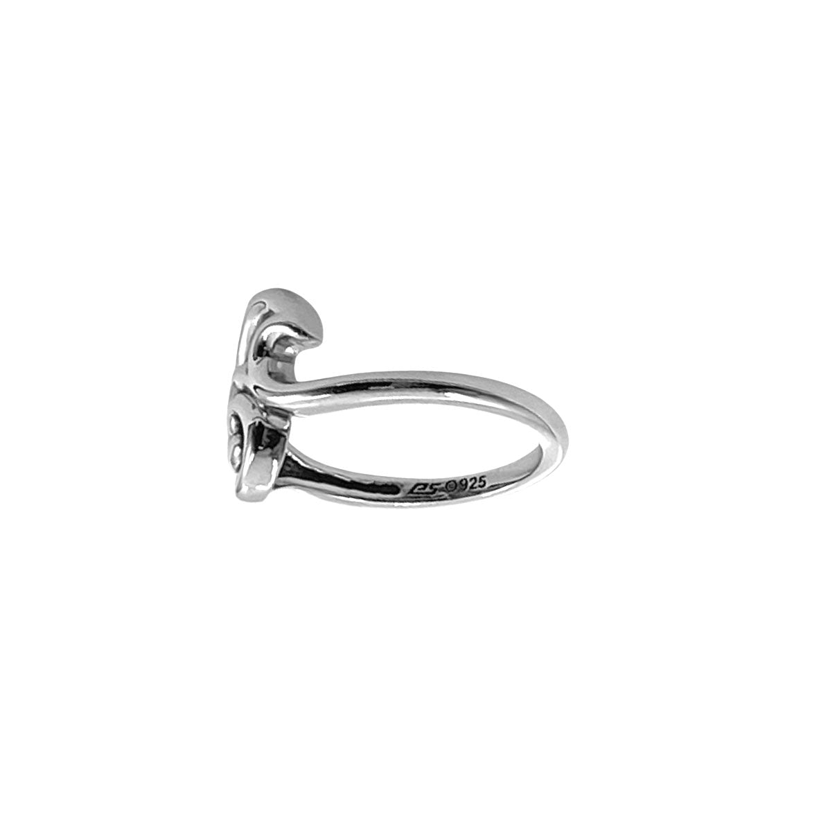 Spiral Wave Sterling Silver Ring TRI2606