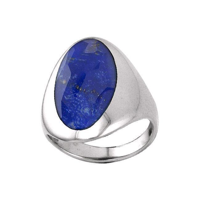 Inlaid Sterling Silver Ring TRI368