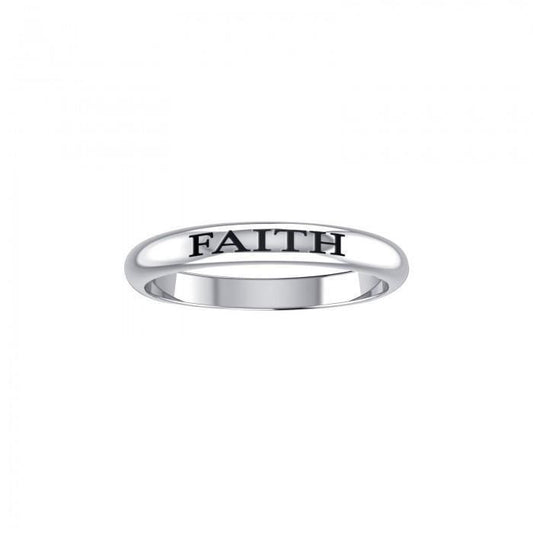 Faith Silver Ring TRI404