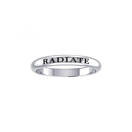 Radiate love Silver Ring TRI417