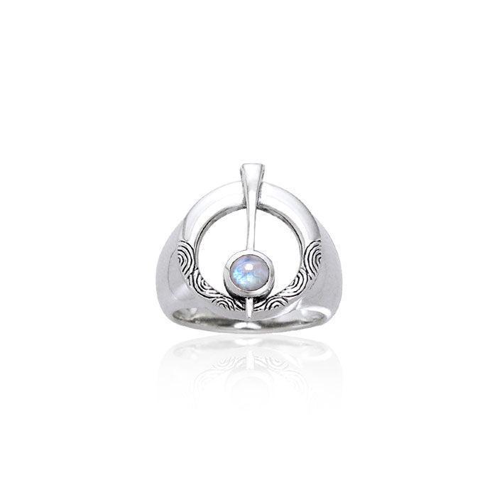 Danu Silver Thistle Ring TRI597