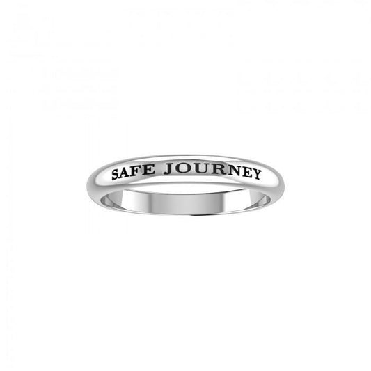SAFE JOURNEY Sterling Silver Ring TRI615