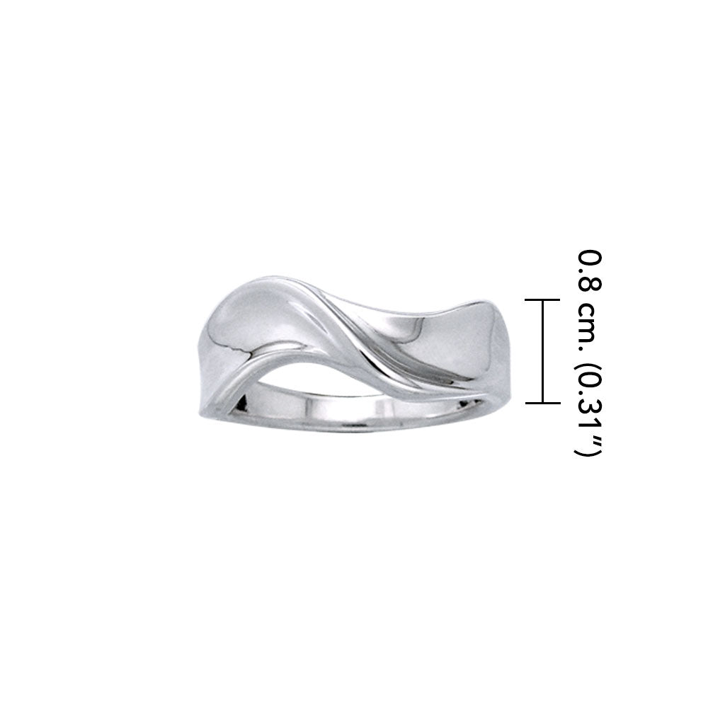 Elegance Sterling Silver Ring TRI858