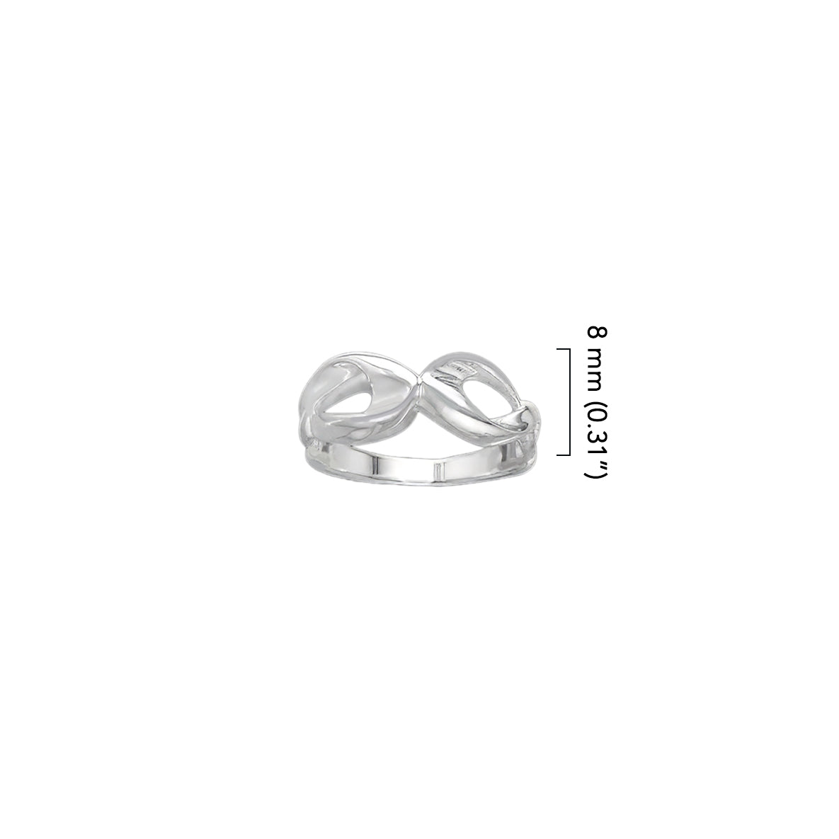 Elegance Sterling Silver Ring TRI863*