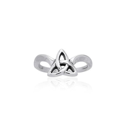 Celtic Trinity Knot Silver Ring TRI895