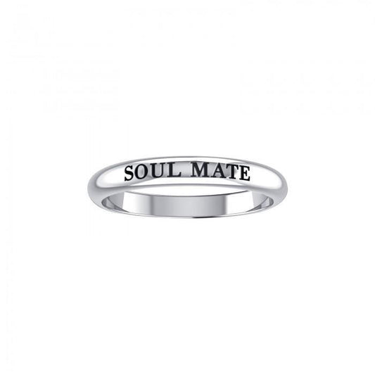 SOUL MATE Sterling Silver Ring TRI924