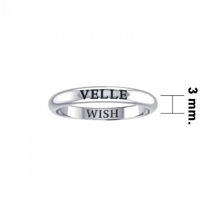 VELLE WISH Sterling Silver Ring TRI925
