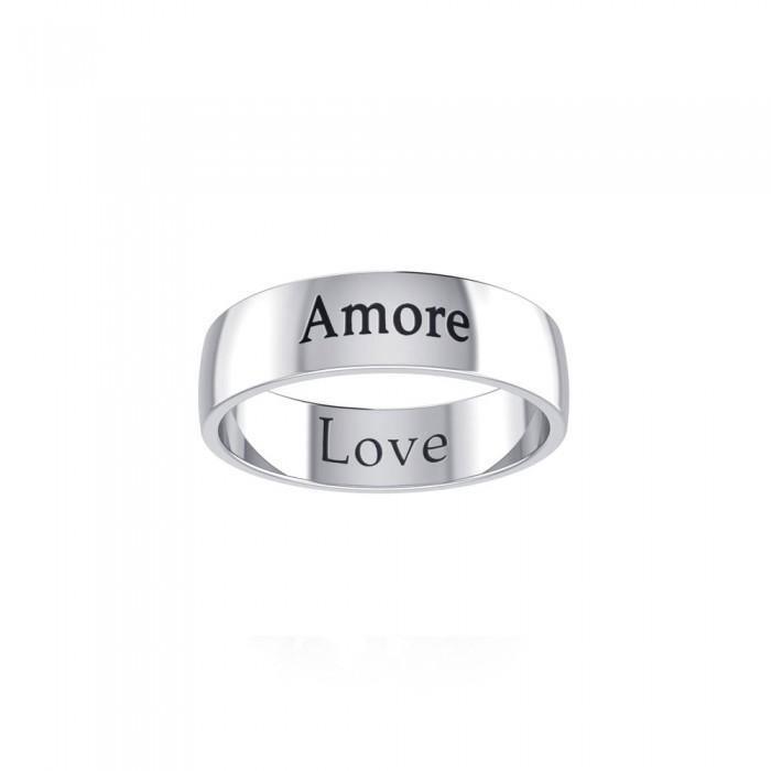 Love Sterling Silver Ring TRI979