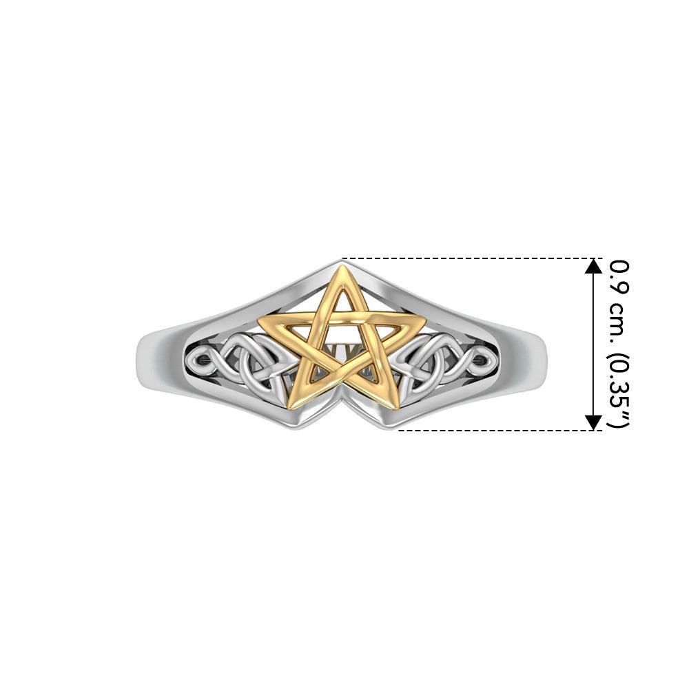 Celtic Knot The Star Ring TRV3813 - peterstone.dropshipping